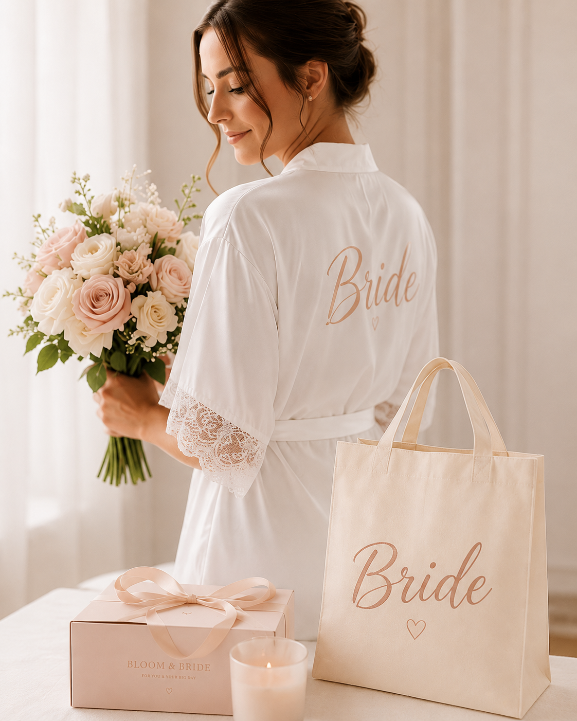 Bride Club Collection featuring personalised bridal gifts and accessories