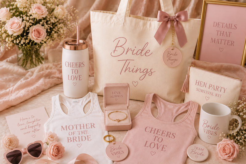 Discover beautifully designed bridal accessories, jewellery and thoughtful gifts to make every wedding moment even more special.