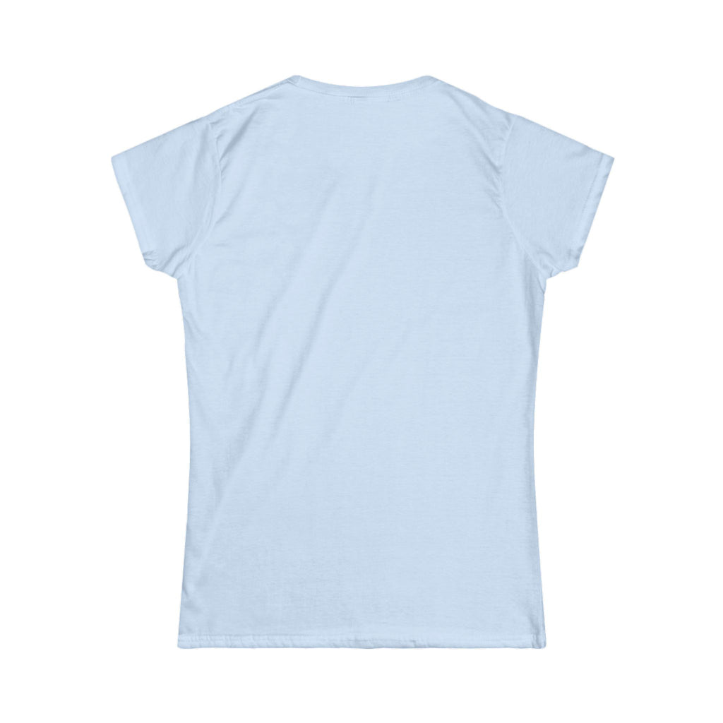 Women's Tee — 'Not Me, I'm Santeria' Floral Vintage Script