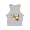 Disco Bride Tank Top — "Last Disco Before the I Do" Bachelorette Party Cropped Tank