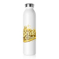 Bride Club Slim Water Bottle – Gold Glam Bachelorette Gift