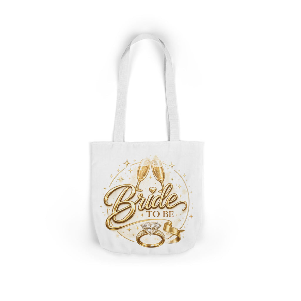 Bride to Be Canvas Tote — Bachelorette Party Bridal Shower Gift Bag