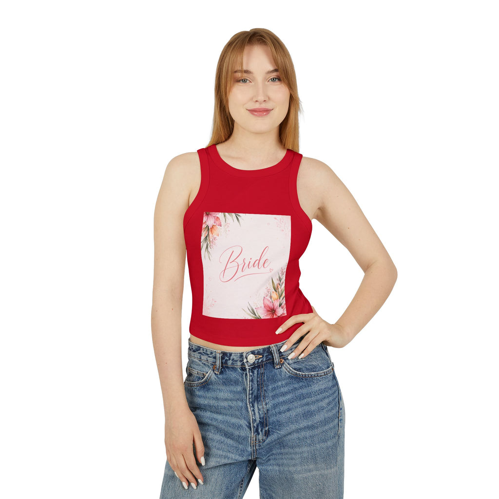 Women's Micro Rib Racer Tank Top