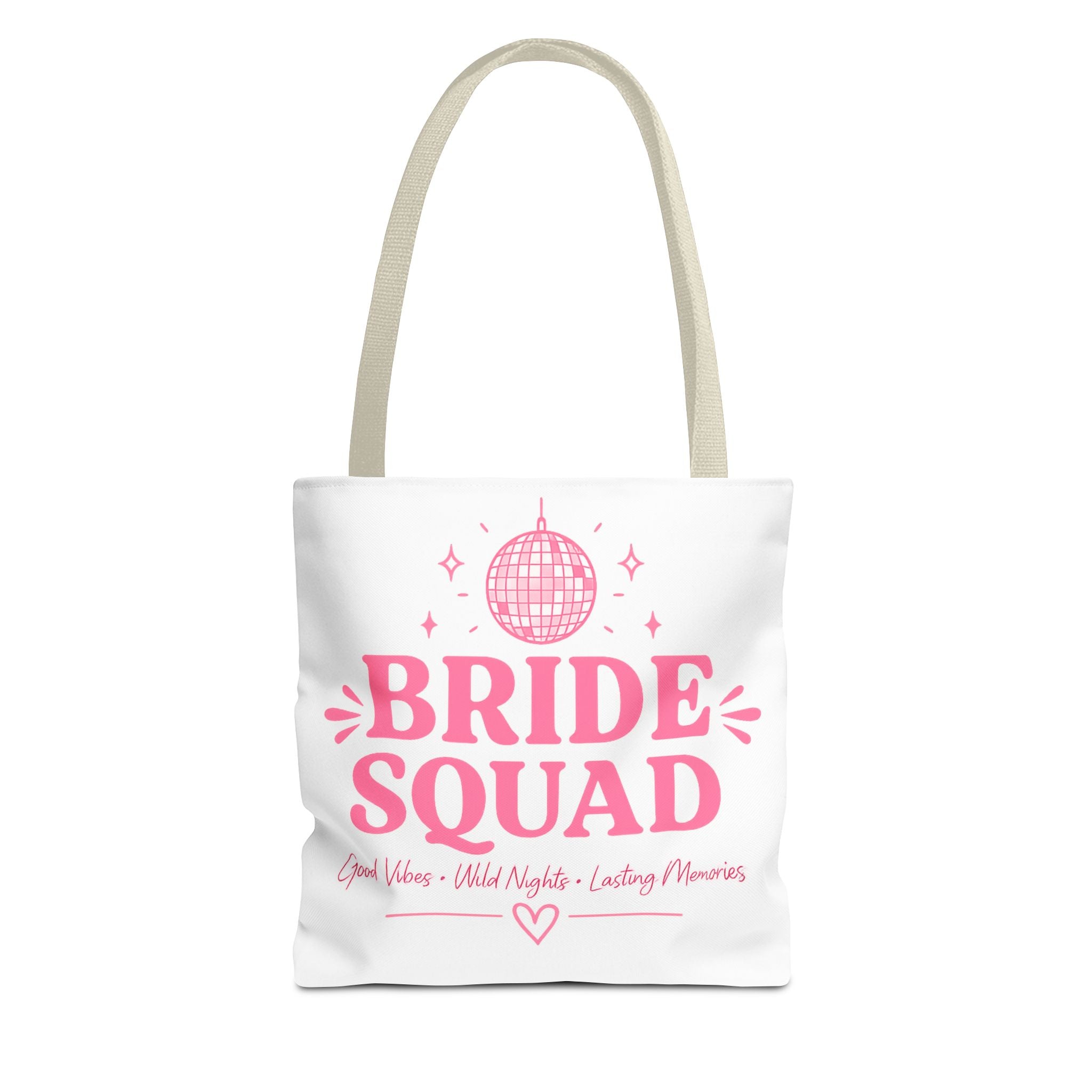 Bride Squad Tote Bag — Bachelorette Party Disco Bridal Shower Gift