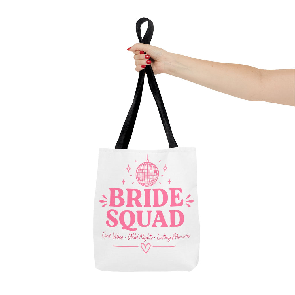 Bride Squad Tote Bag — Bachelorette Party Disco Bridal Shower Gift