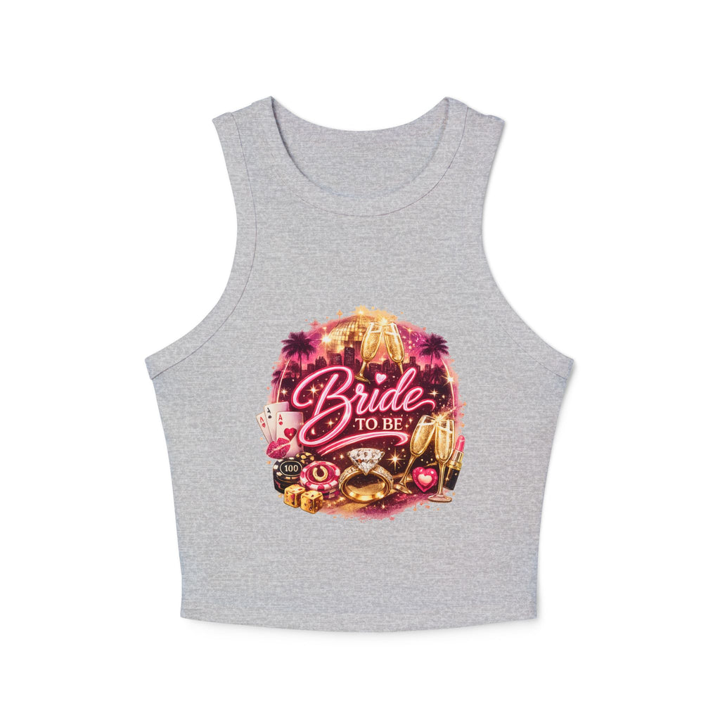 Bride To Be Racer Tank Top