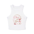 Women's Micro Rib Racer Tank Top