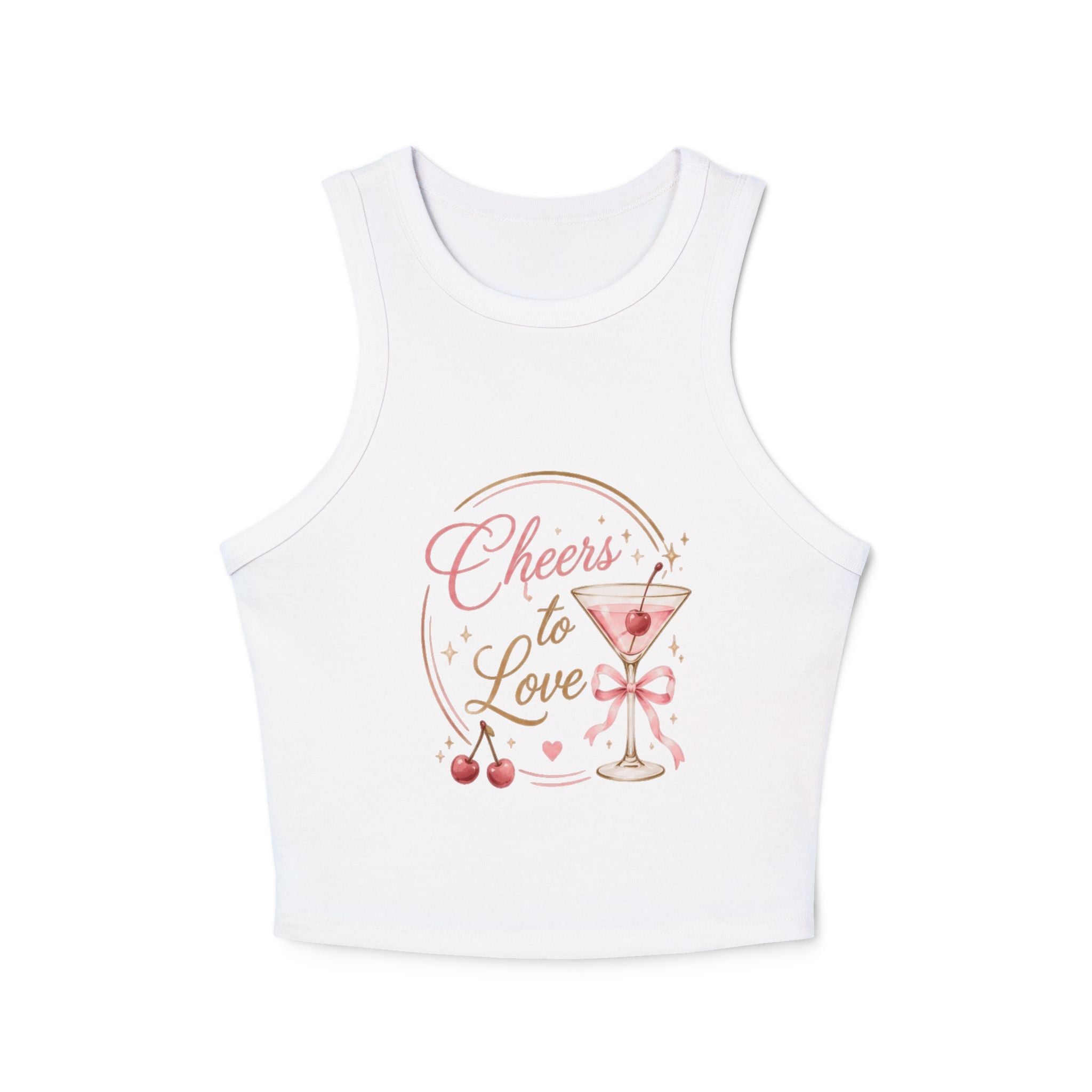 Women's Micro Rib Racer Tank Top