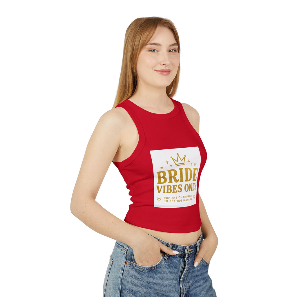 Women's Micro Rib Racer Tank Top