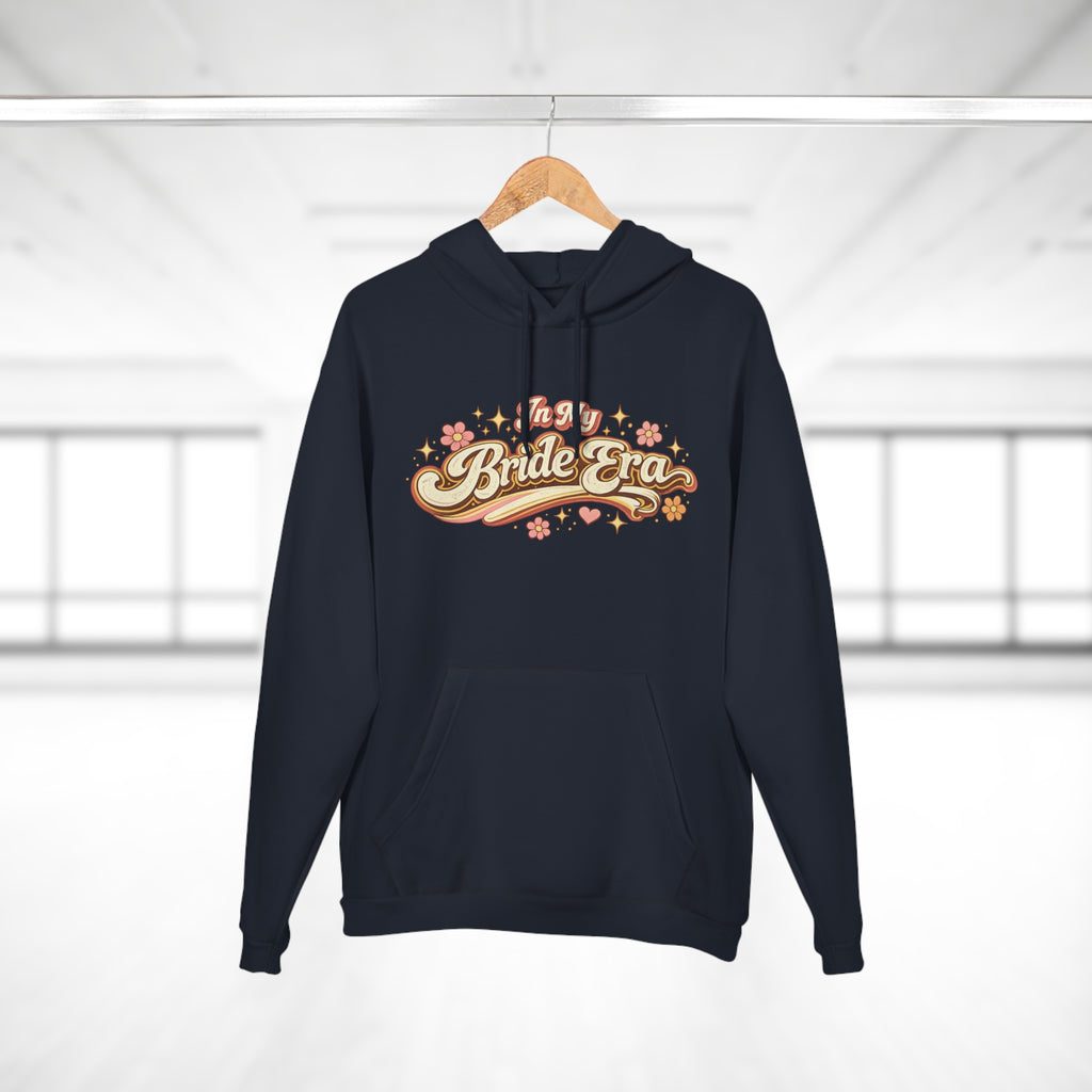 Bride Era Hoodie — Retro Floral 'It's My Bride Era' Pullover