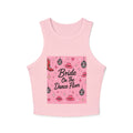 Bride On The Dance Floor Tank Top — Bachelorette Party Crop Tank