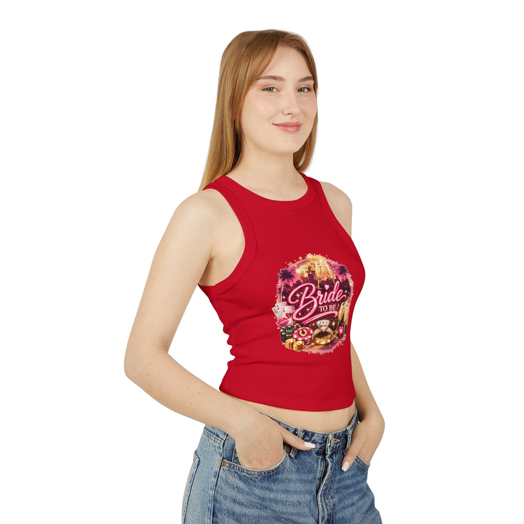 Bride To Be Racer Tank Top