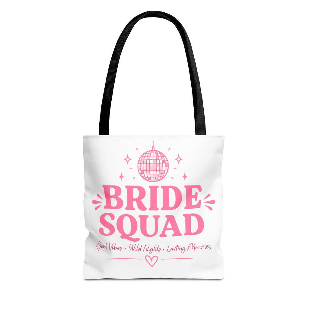 Bride Squad Tote Bag — Bachelorette Party Disco Bridal Shower Gift
