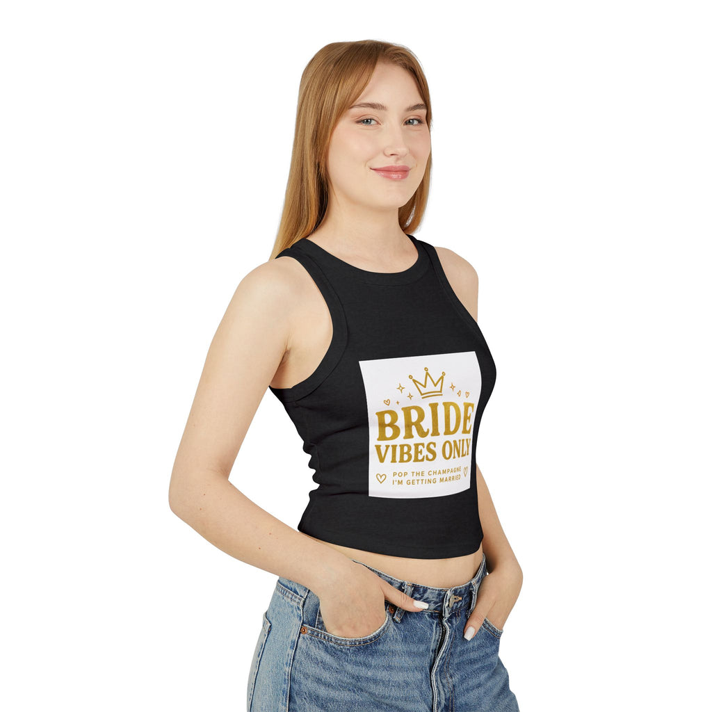 Women's Micro Rib Racer Tank Top