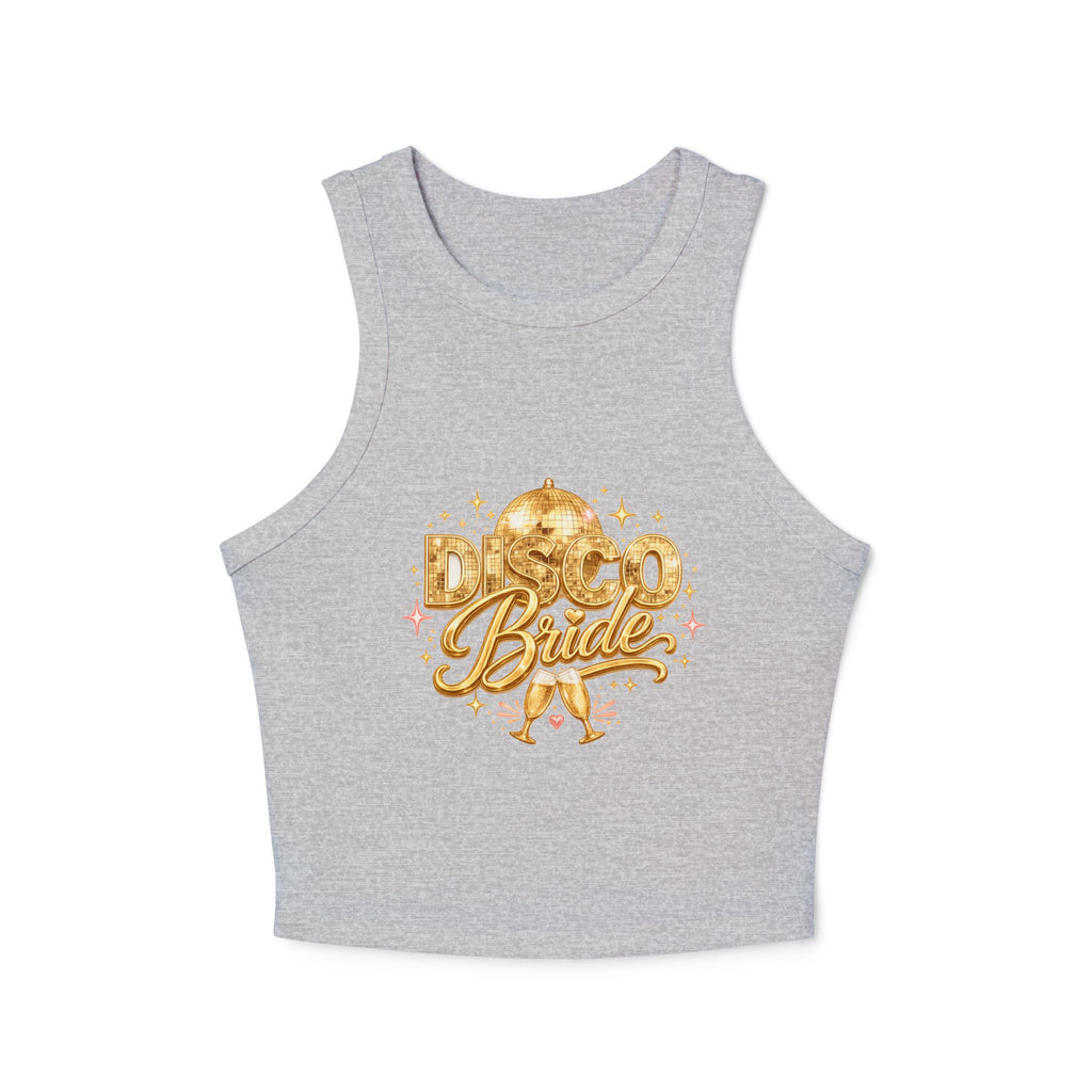 Disco Bride Racer Tank Top