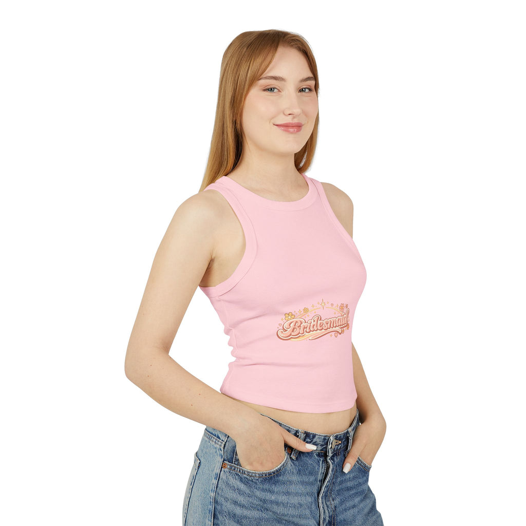 Women's Micro Rib Racer Tank Top