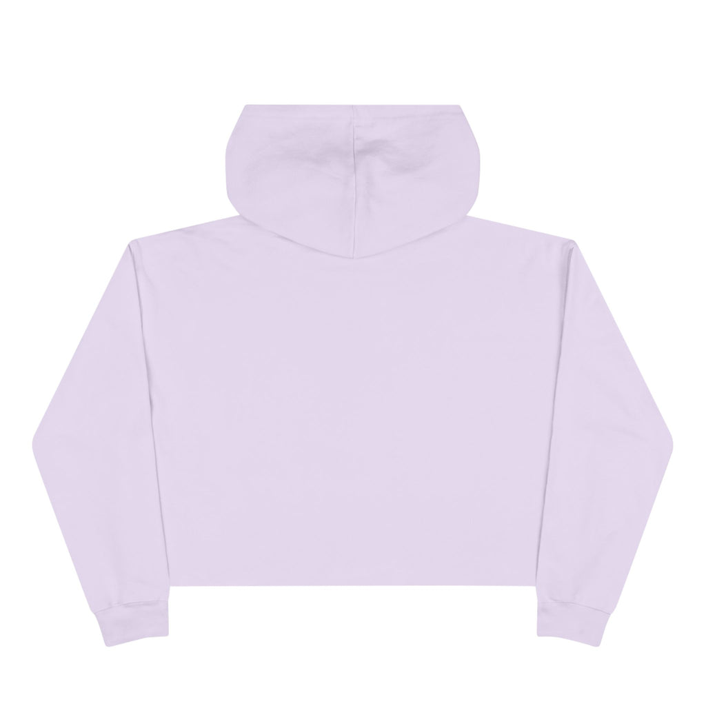 Copy of Meet Me on Santerin Crop Hoodie — Floral Wreath Women's Cropped Hoodie