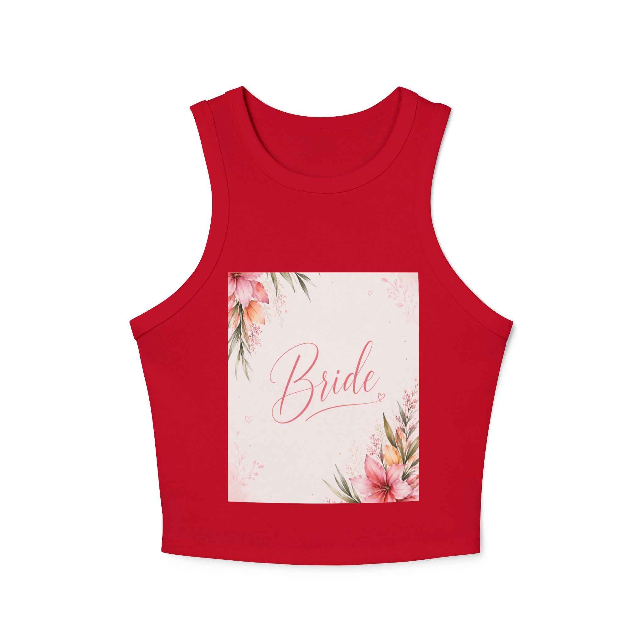 Women's Micro Rib Racer Tank Top