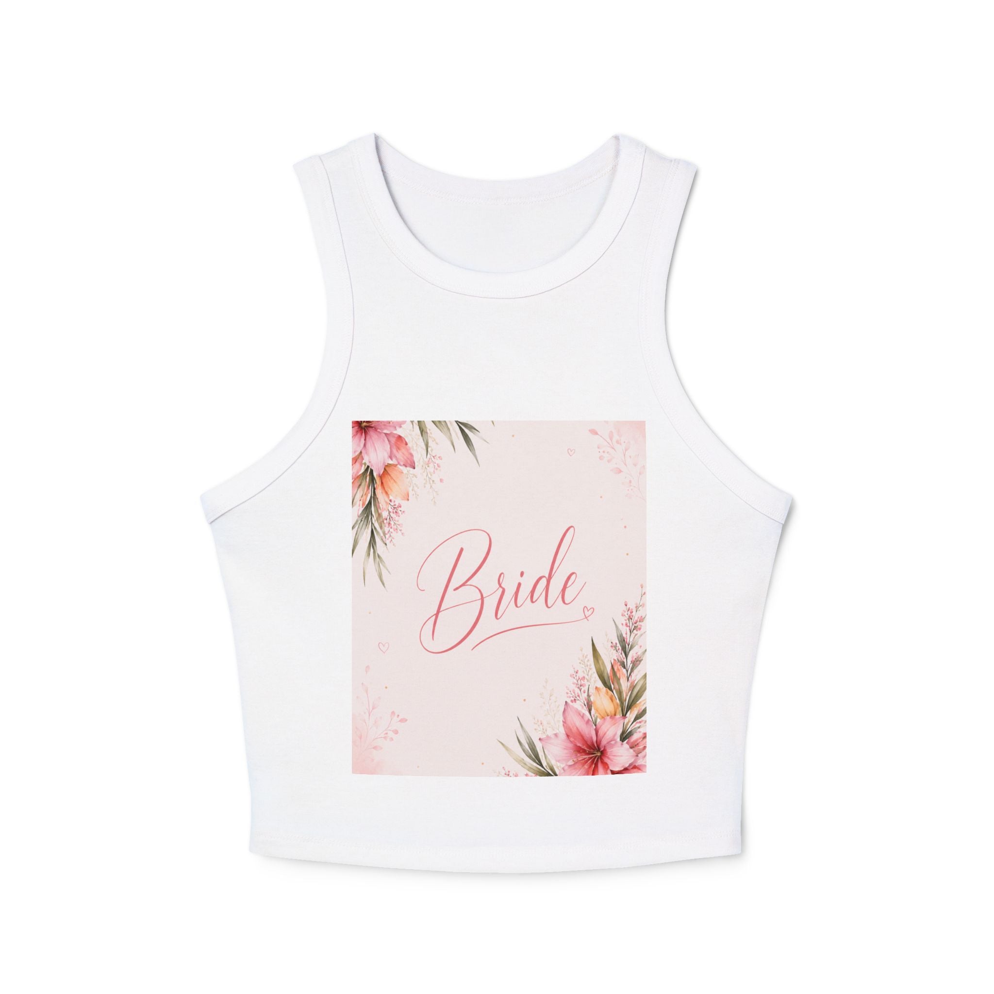 Women's Micro Rib Racer Tank Top