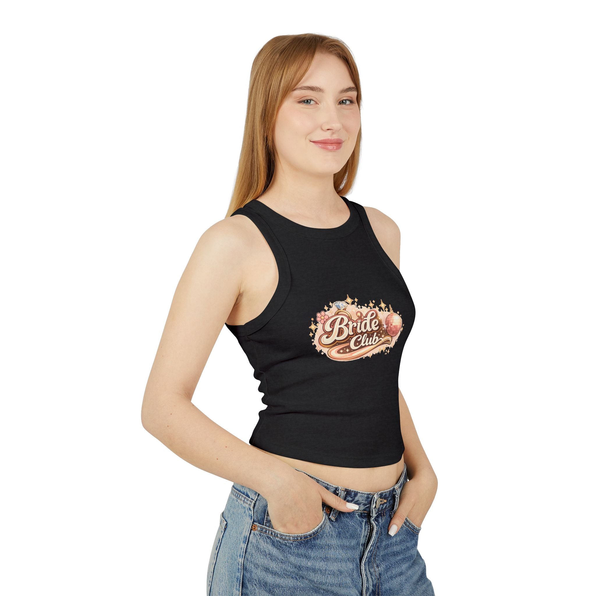 Women's Micro Rib Racer Tank Top