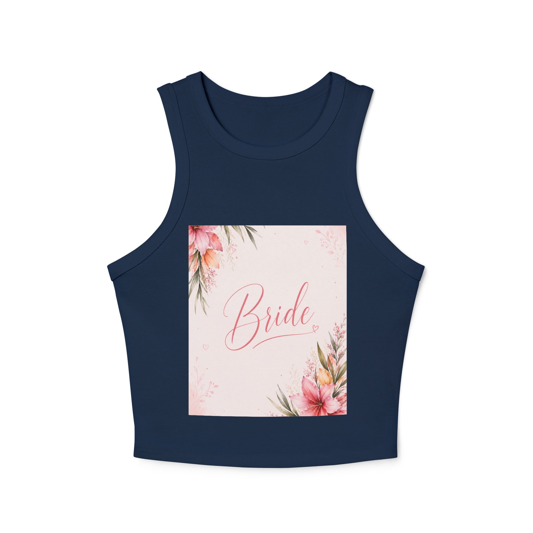 Women's Micro Rib Racer Tank Top