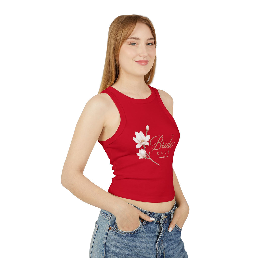 Women's Micro Rib Racer Tank Top