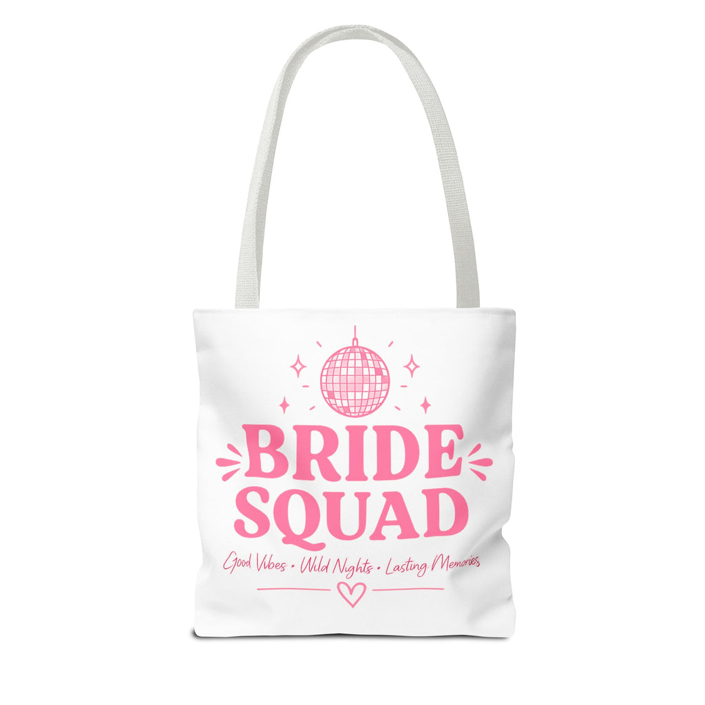 Bride Squad Tote Bag — Bachelorette Party Disco Bridal Shower Gift