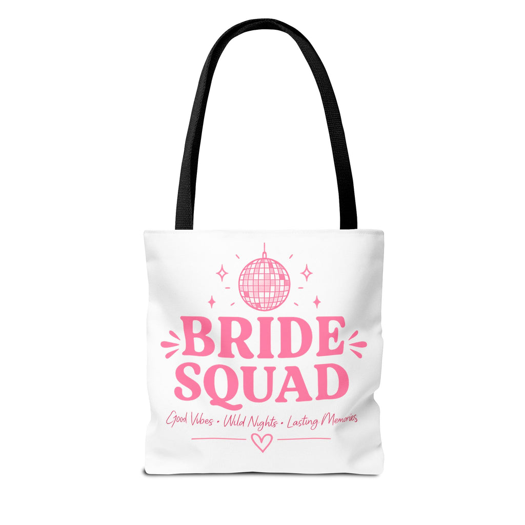 Bride Squad Tote Bag — Bachelorette Party Disco Bridal Shower Gift