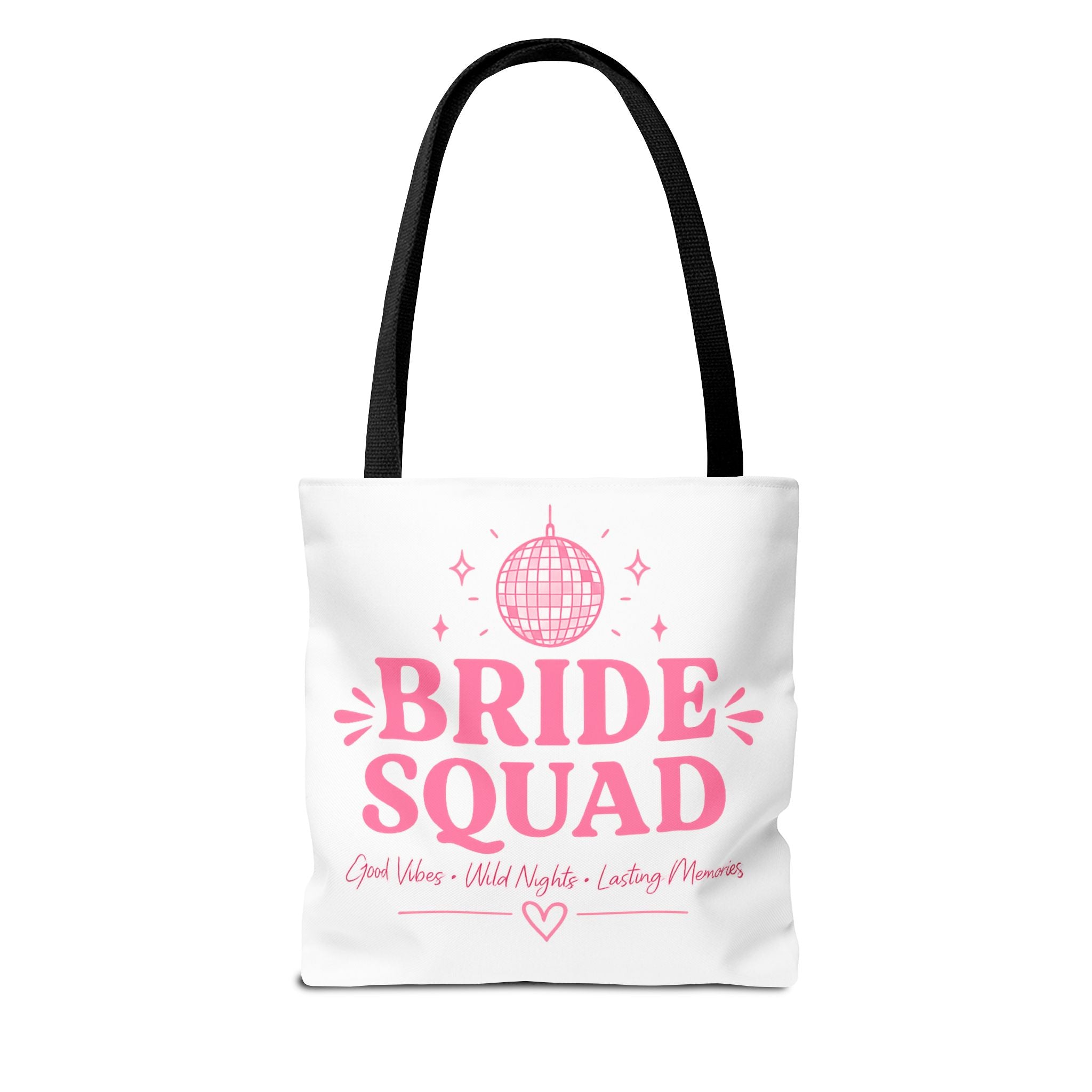 Bride Squad Tote Bag — Bachelorette Party Disco Bridal Shower Gift