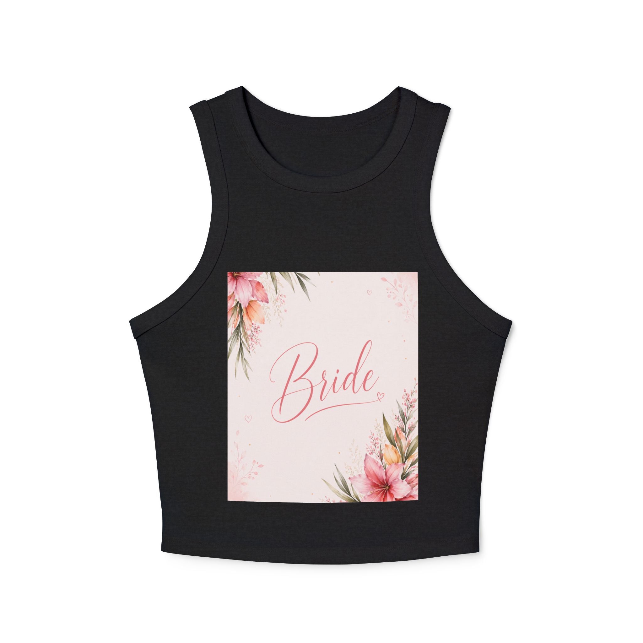 Women's Micro Rib Racer Tank Top