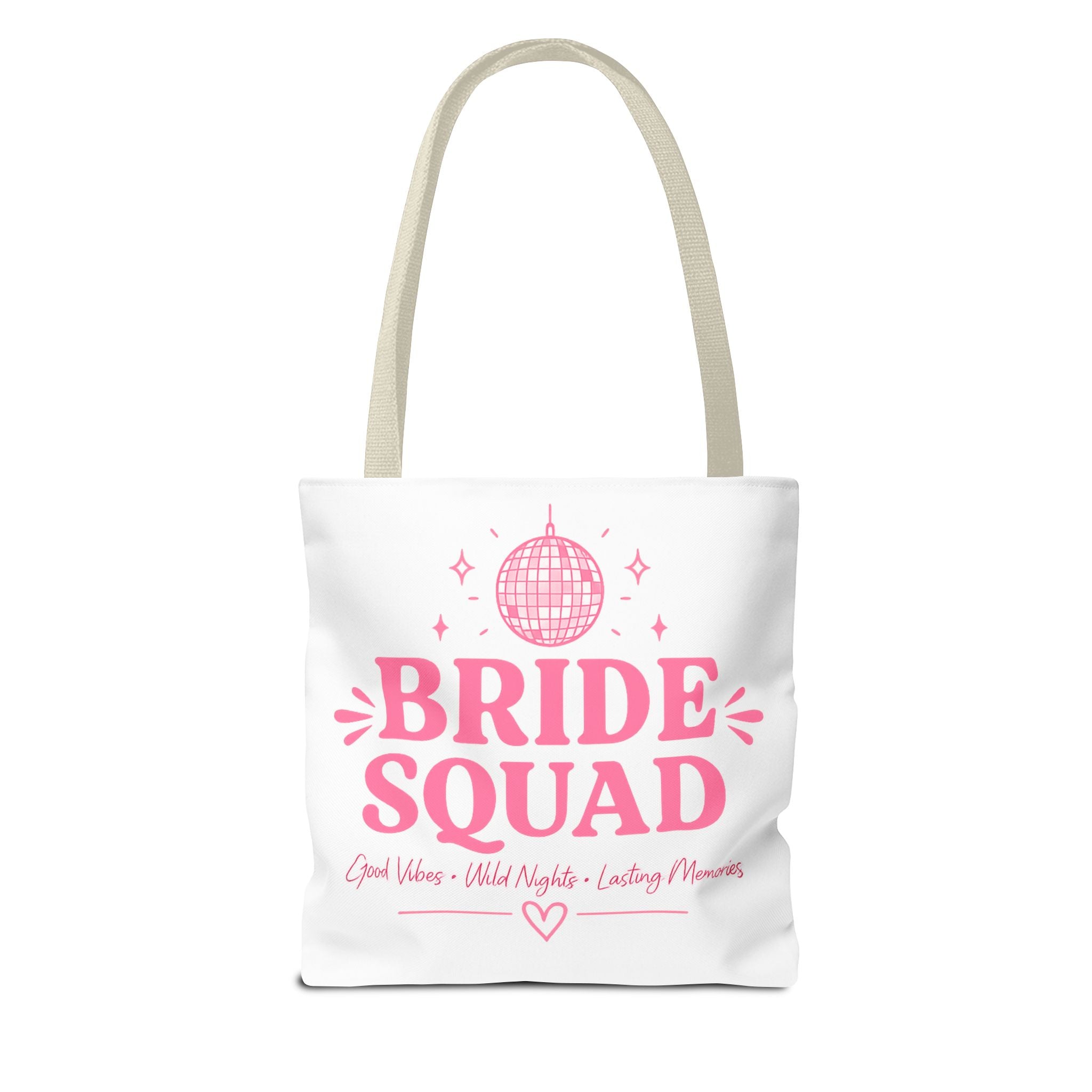 Bride Squad Tote Bag — Bachelorette Party Disco Bridal Shower Gift