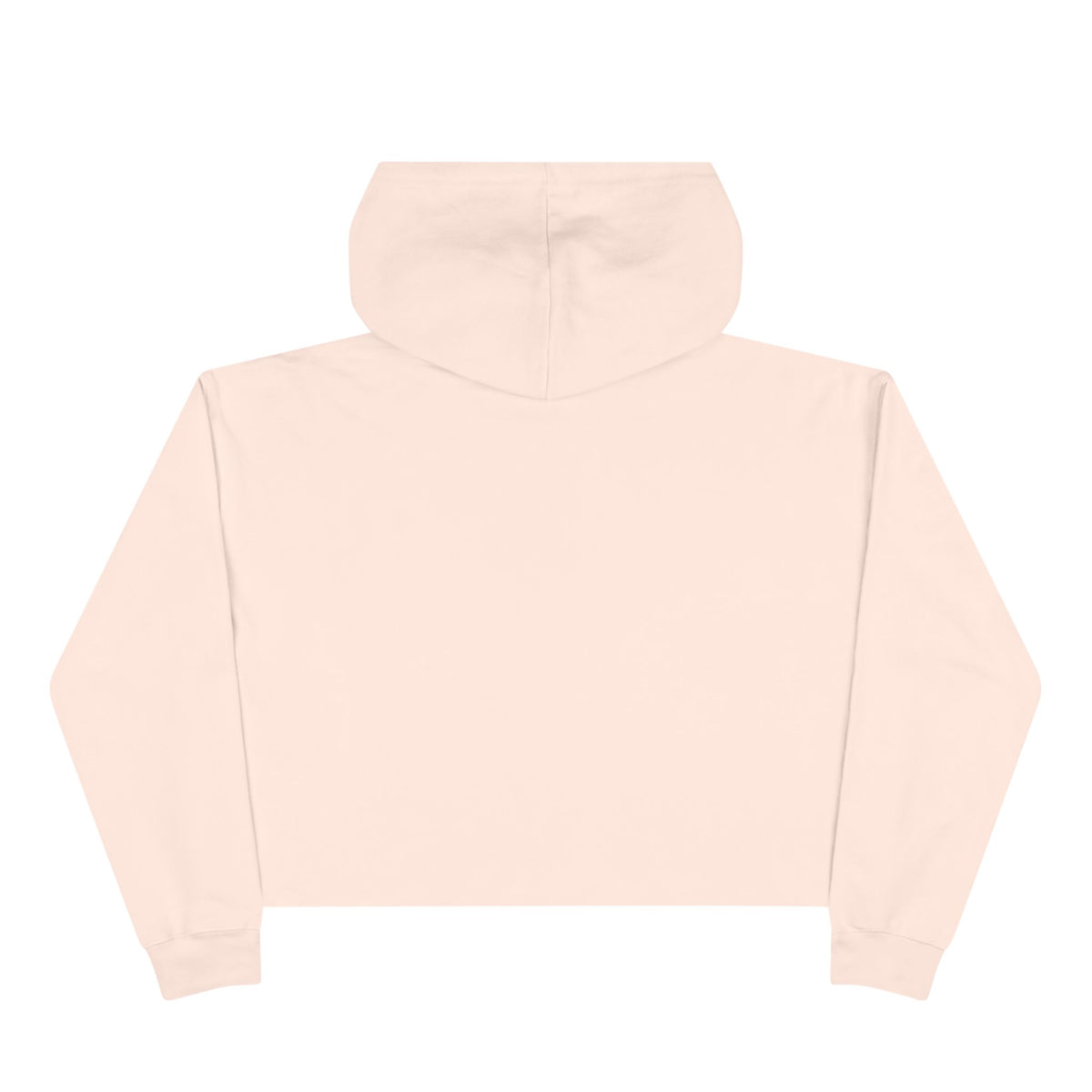 Copy of Meet Me on Santerin Crop Hoodie — Floral Wreath Women's Cropped Hoodie