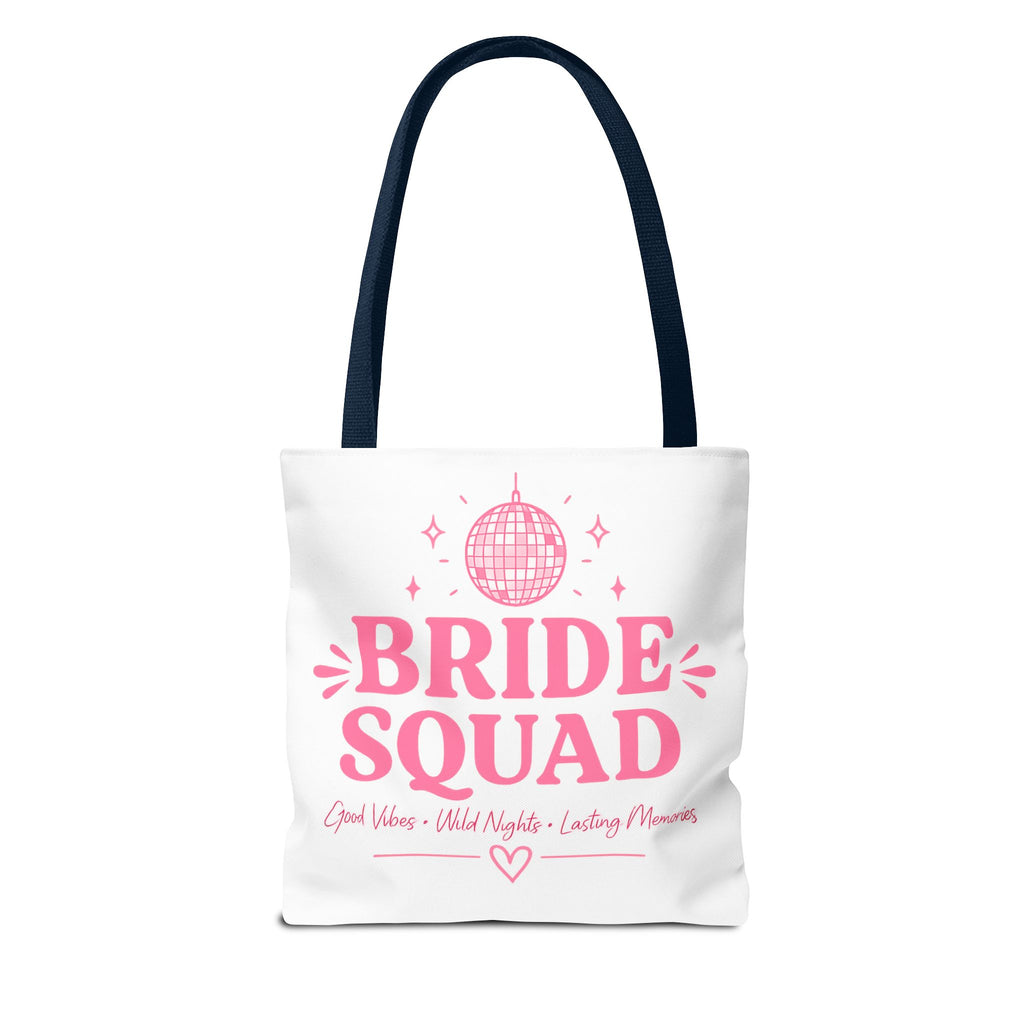 Bride Squad Tote Bag — Bachelorette Party Disco Bridal Shower Gift
