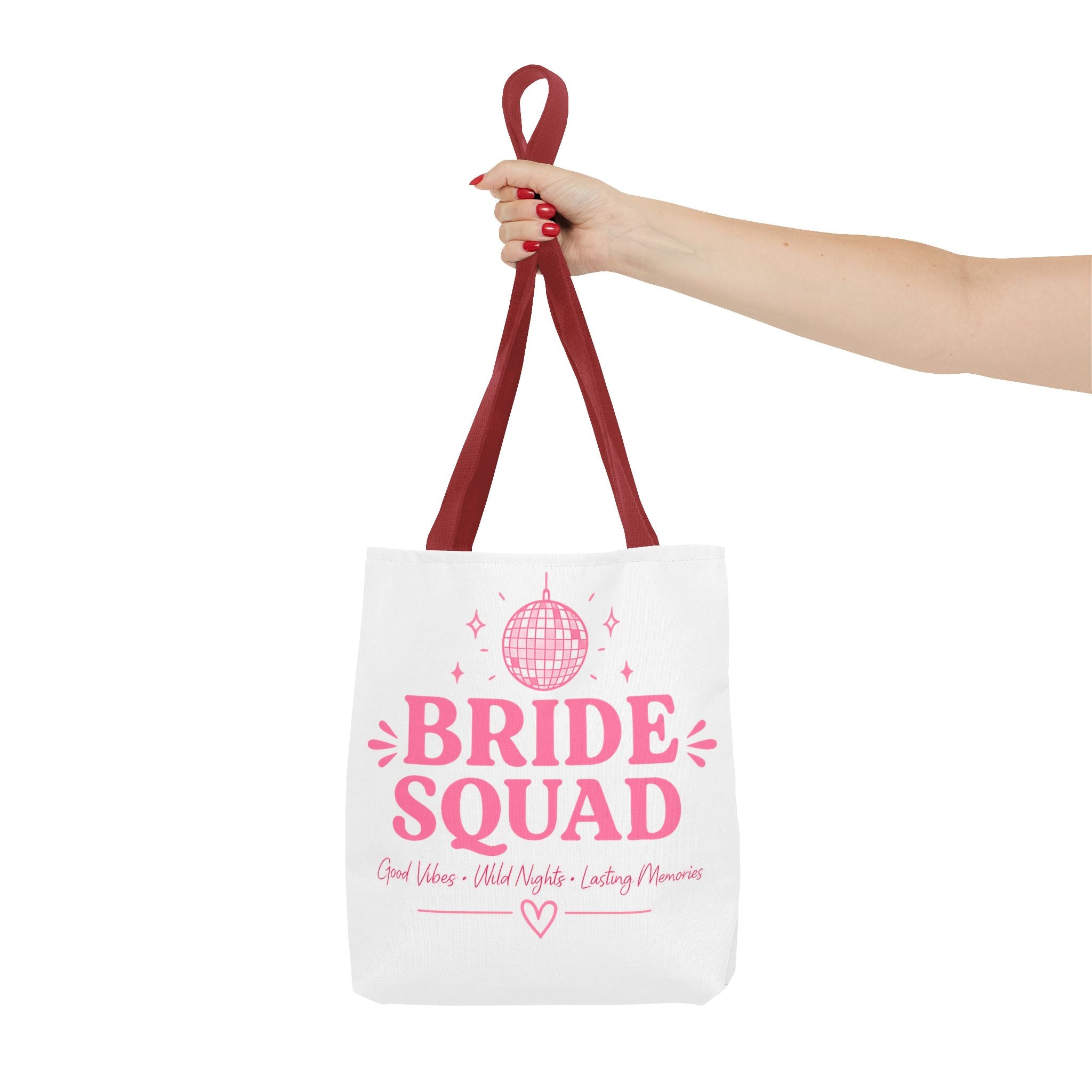 Bride Squad Tote Bag — Bachelorette Party Disco Bridal Shower Gift