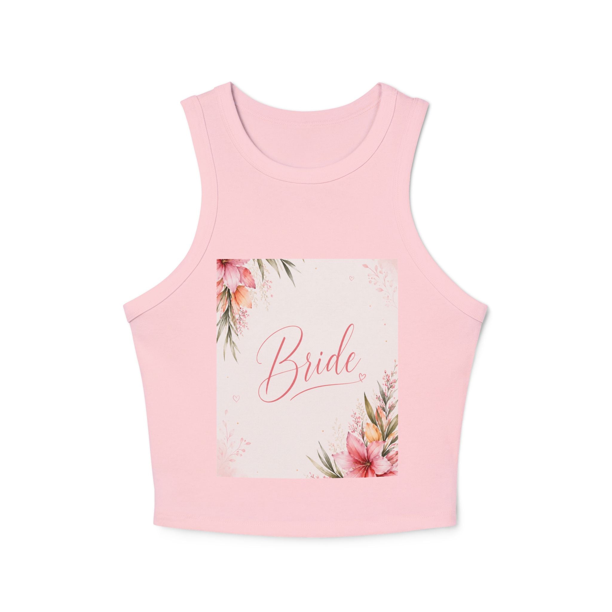 Women's Micro Rib Racer Tank Top