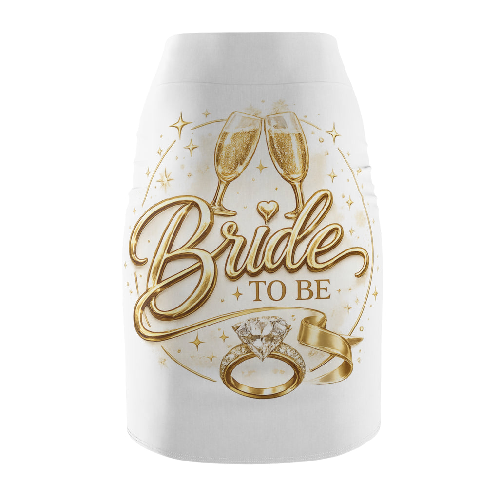 Bride-to-Be Pencil Skirt — 'Last Disco Before I Do' Bachelorette Party Skirt