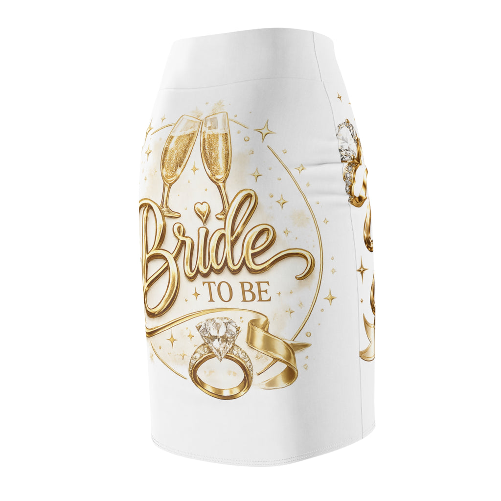 Bride-to-Be Pencil Skirt — 'Last Disco Before I Do' Bachelorette Party Skirt