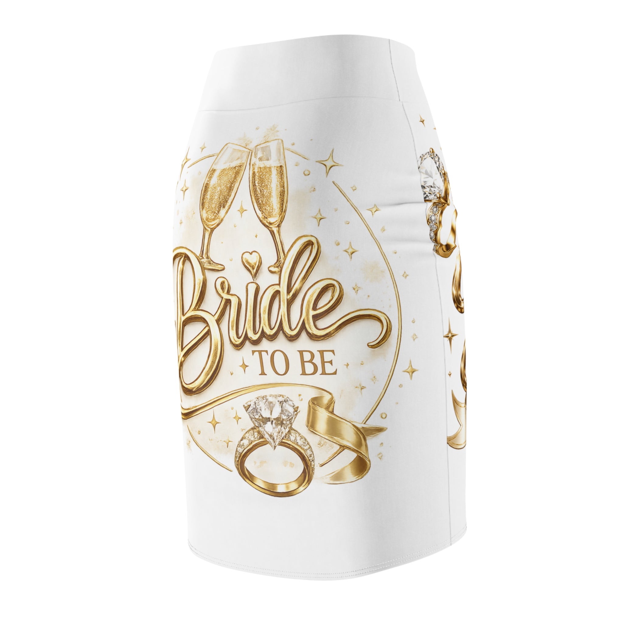 Bride-to-Be Pencil Skirt — 'Last Disco Before I Do' Bachelorette Party Skirt