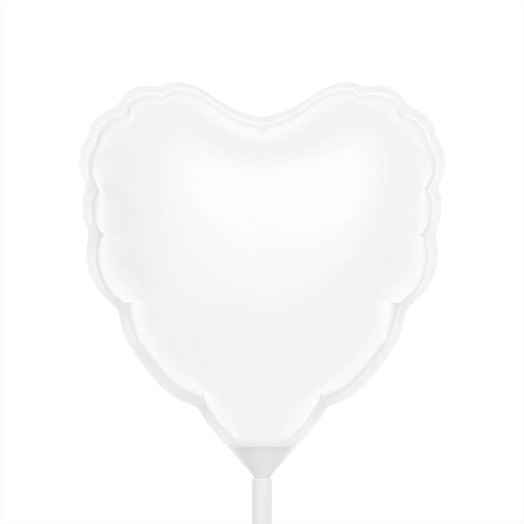 Bride Club Heart Balloon – 6" Gold Script Bridal Party Favor