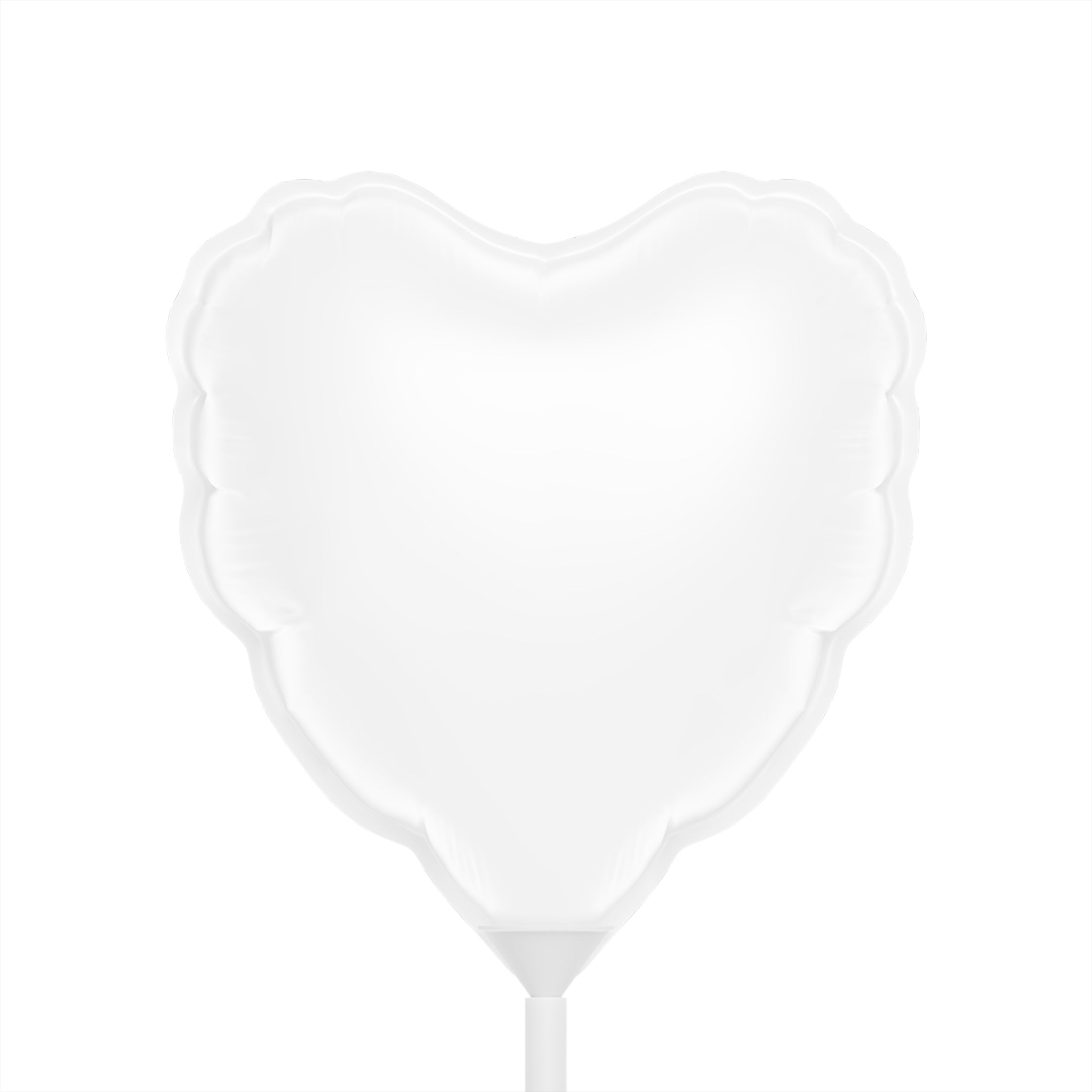 Bride Club Heart Balloon – 6" Gold Script Bridal Party Favor