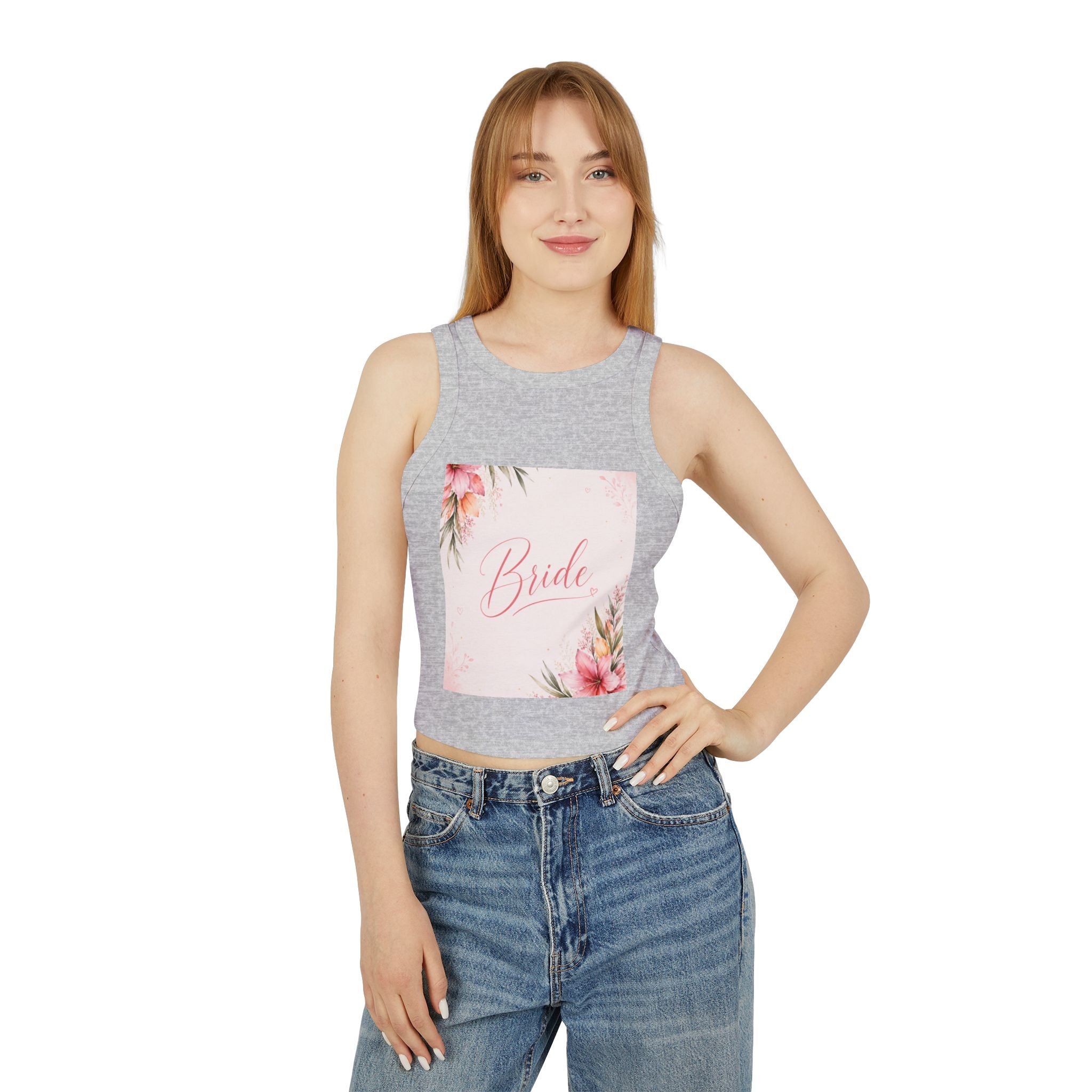 Women's Micro Rib Racer Tank Top