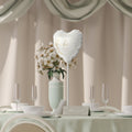 Bride Club Heart Balloon – 6" Gold Script Bridal Party Favor