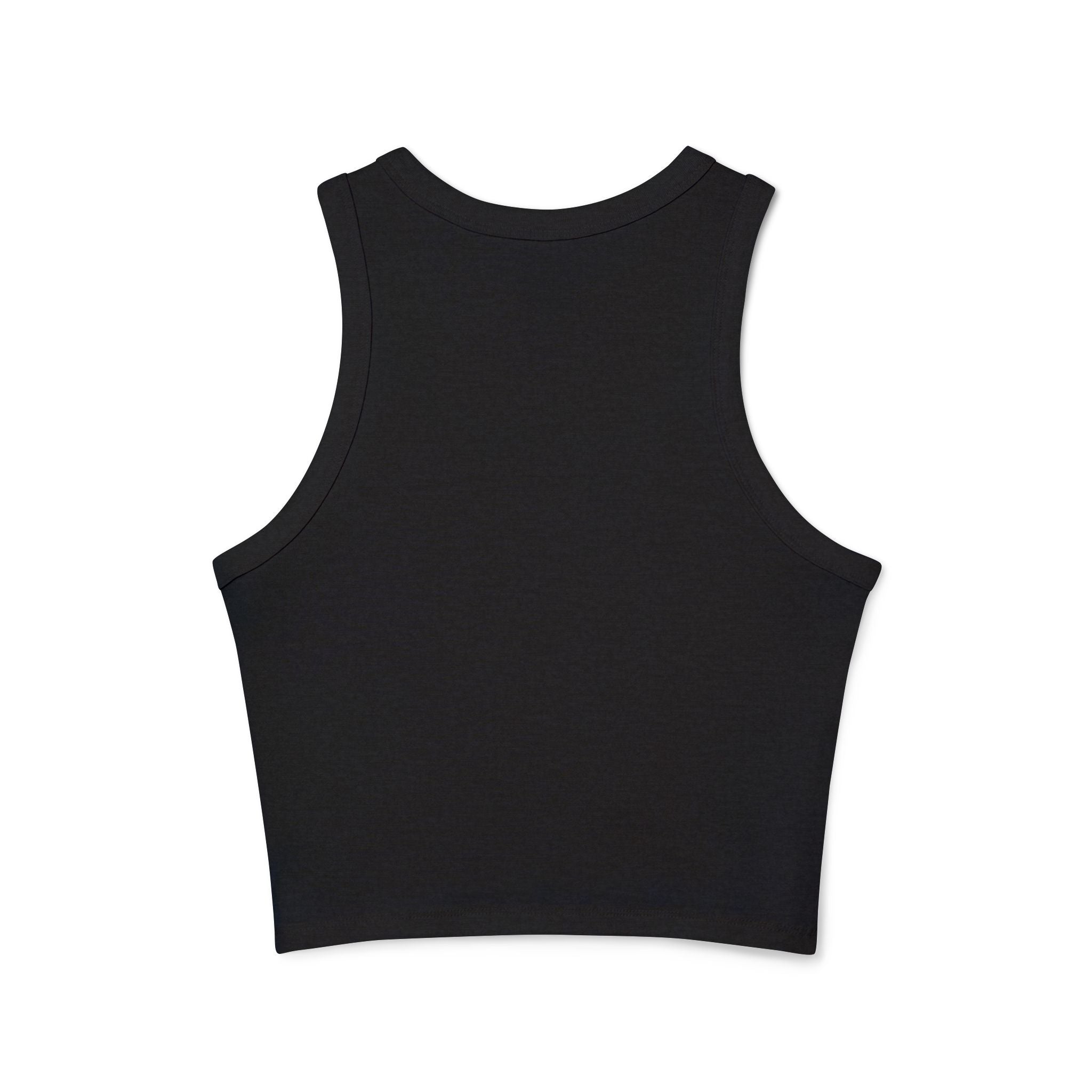 Bride Floral Horseshoe Racer Tank