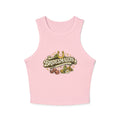 Bridesmaids Racer Tank Top — Rustic Horseshoe Floral Bachelorette Tee