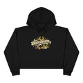 Bridesmaids Cropped Hoodie — Vintage Floral Bachelorette Sweatshirt