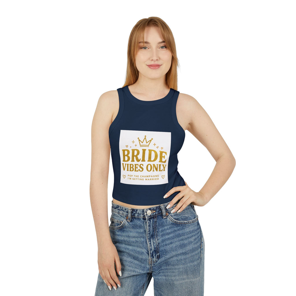 Women's Micro Rib Racer Tank Top