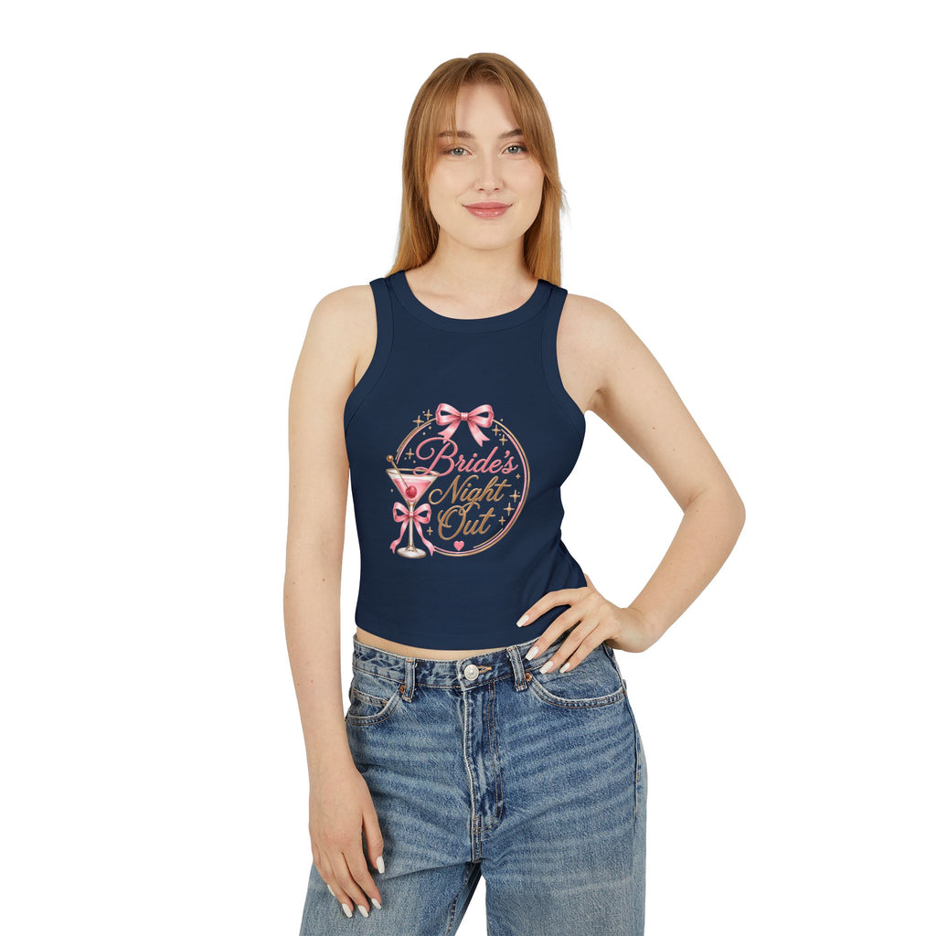 Women's Micro Rib Racer Tank Top