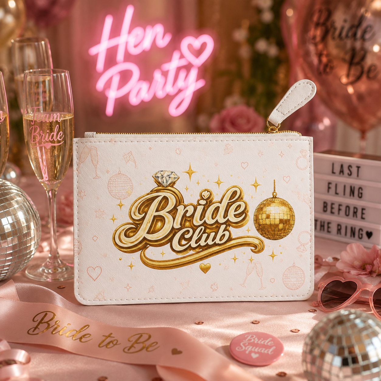 Bride Club Clutch Bag