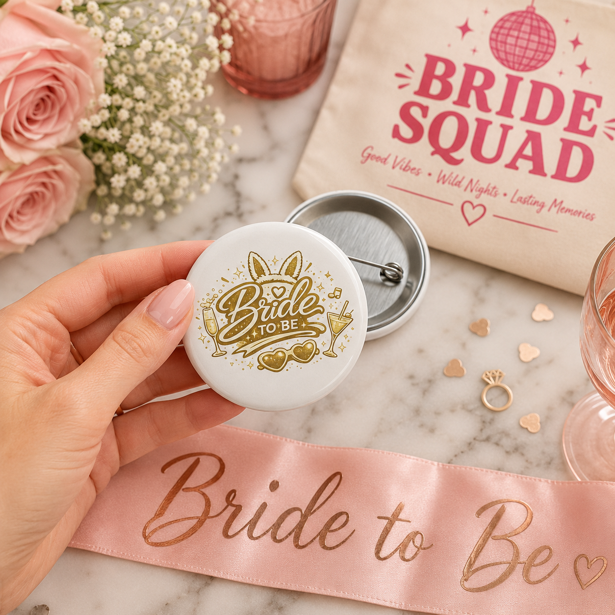Bride-to-Be Badge
