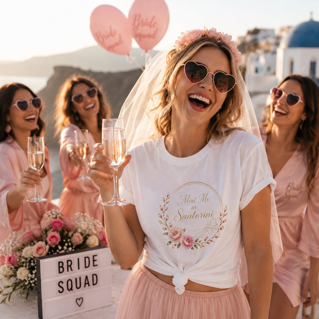 Meet Me In Santorini T-shirt